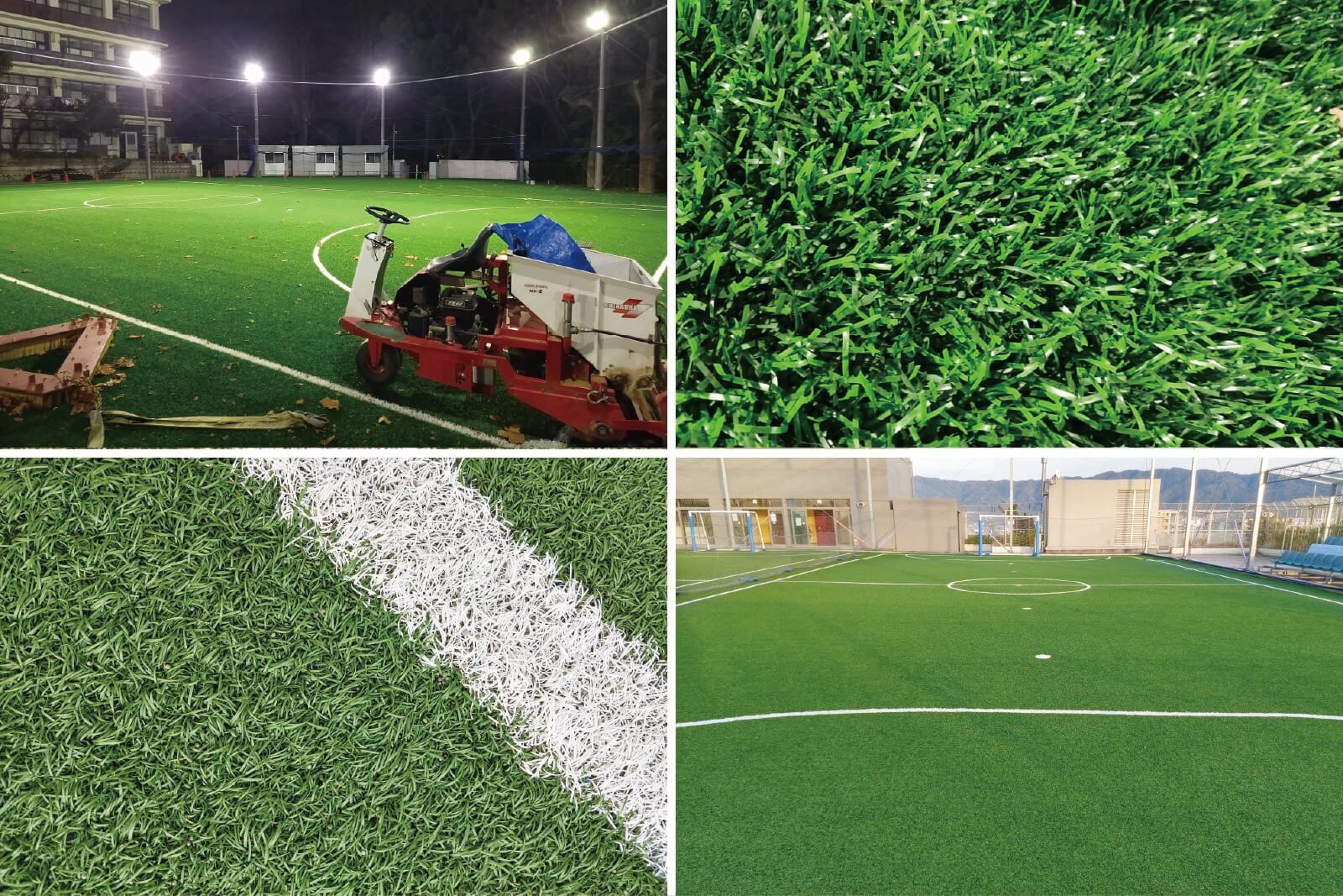 Futsal courts with FIFA certified artificials turf
